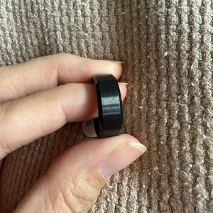 NWT 2 for $8 or 4 for $15; Men’s Sleek Black Ring Size 9